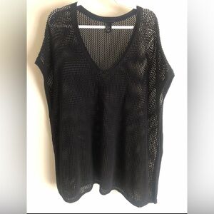 Lane Bryant women’s Crochet Top Beach Cover sz 14-20